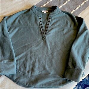 Blu Pepper Steel Blue Grommet Top